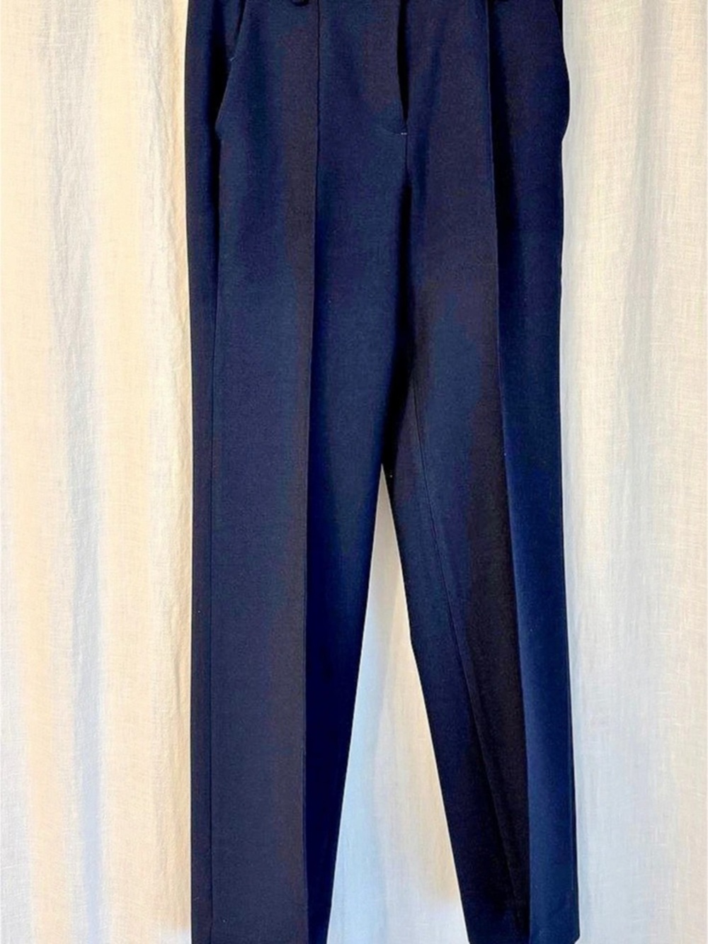 J.Crew Natalia Pant in Four-Season Stretch Flare Pants Blue 6P - Picture 2 of 4
